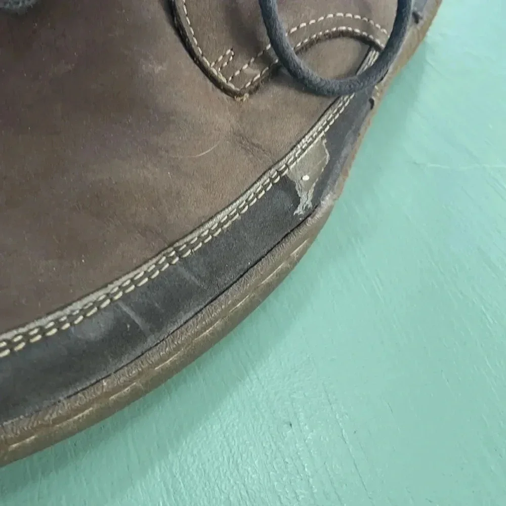 GH Bass Earth Chukka boots Men’s 10D Dark Brown Suede Leather Casual Lace up